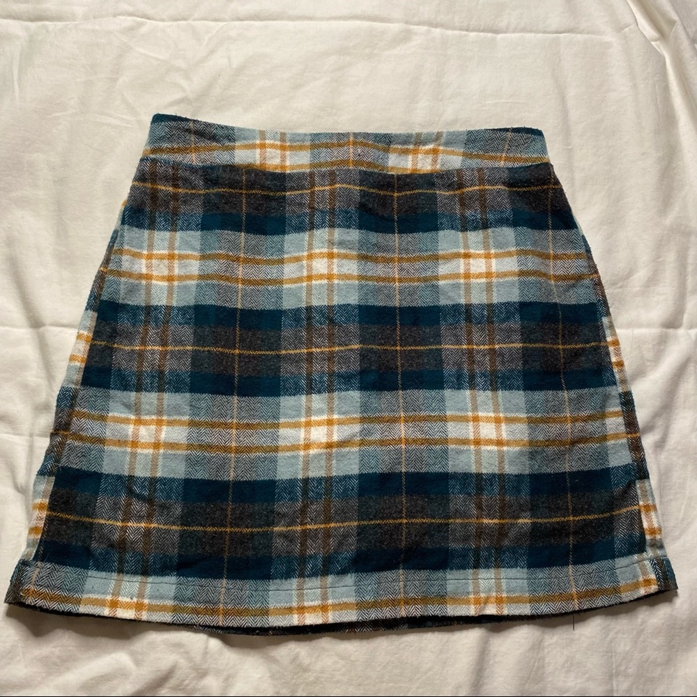 Plaid American Eagle Skirt